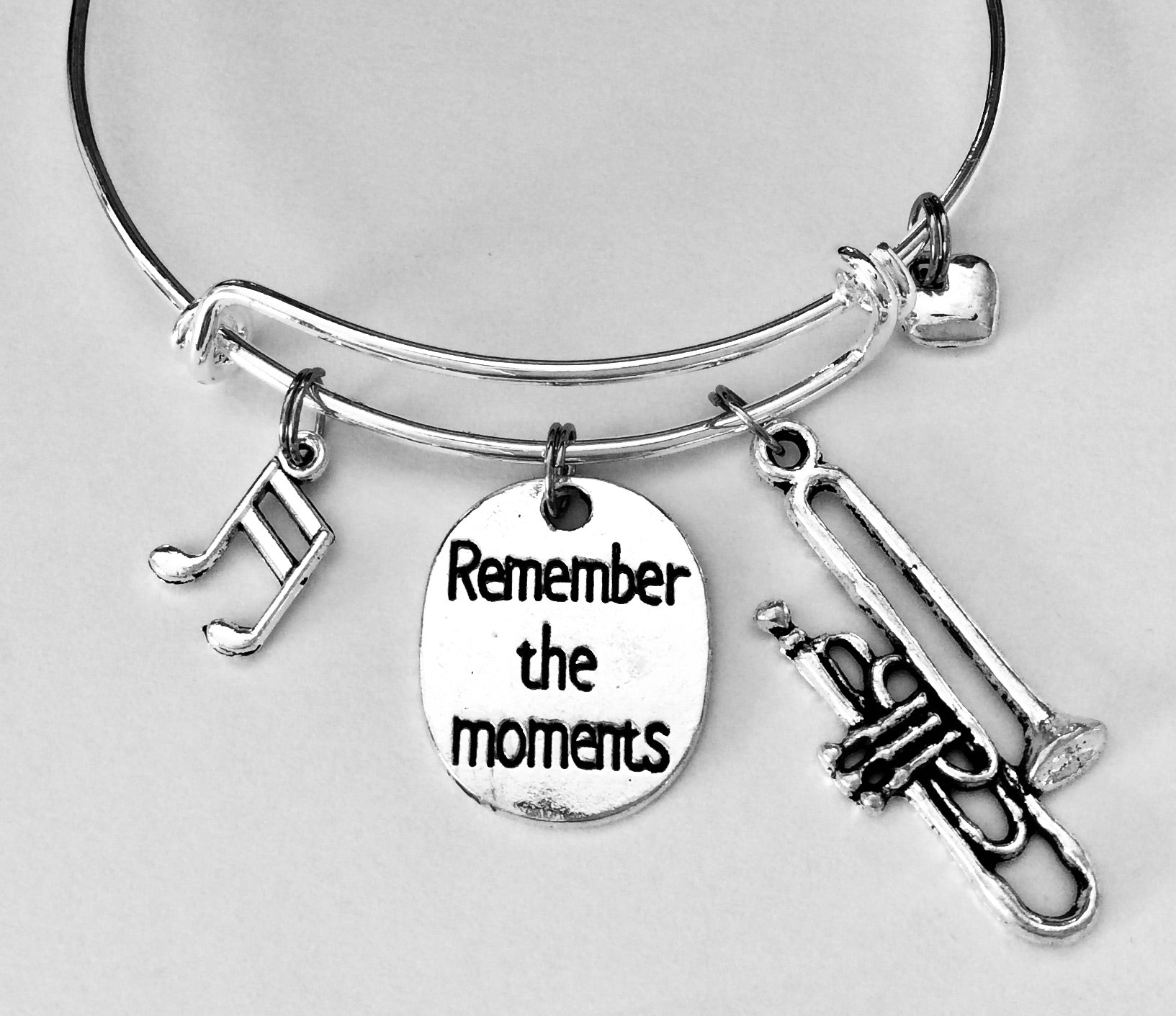 Band Mom jewelry Remember the Moments Charm Bracelet 