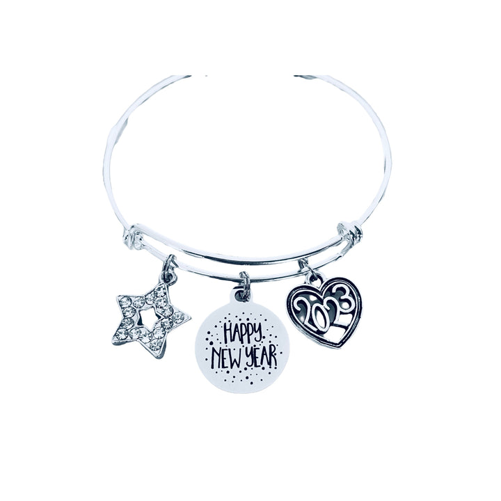 New Years Eve charm Bracelet New Years Eve Gift