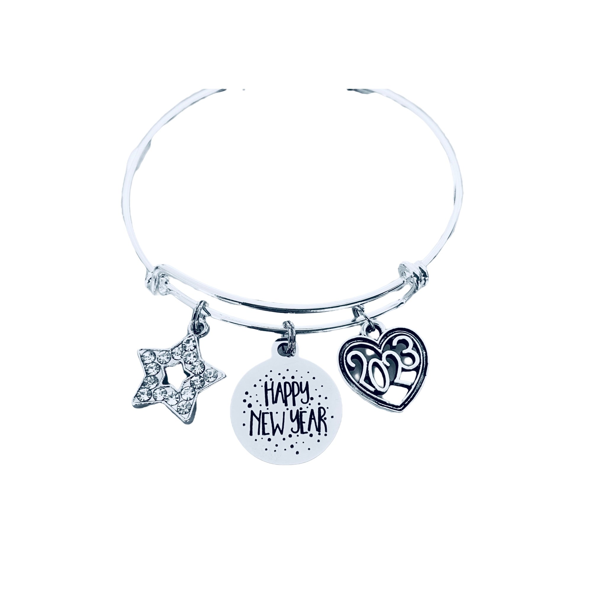 New Years Eve charm Bracelet New Years Eve Gift