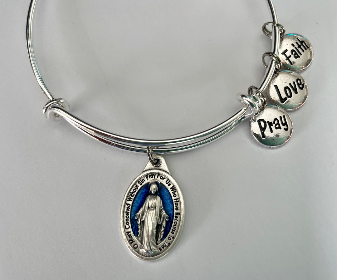 Miraculous Mary Medal Bracelet