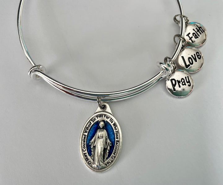 Miraculous Mary Medal Bracelet