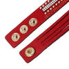 Red Wrap Adjustable Bracelet 