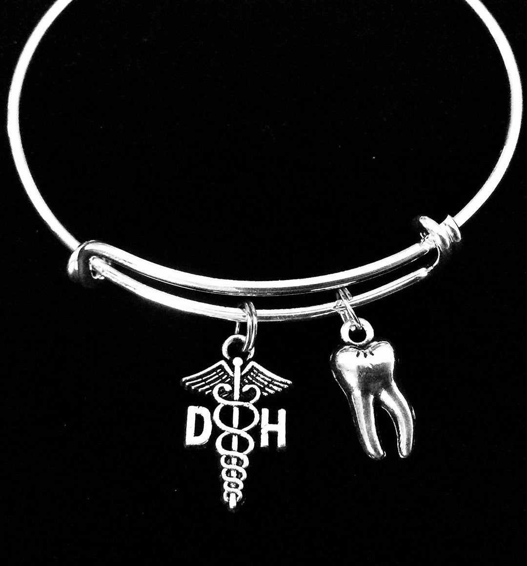 Gift for Dental Hygienist Charm Bracelet 