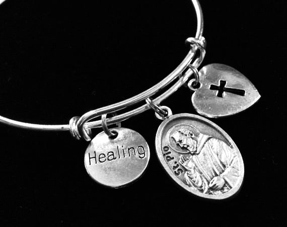 Saint Pio Patron Saint of Healing Jewelry