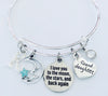 I Love you tot he Moon and Back Jewelry 