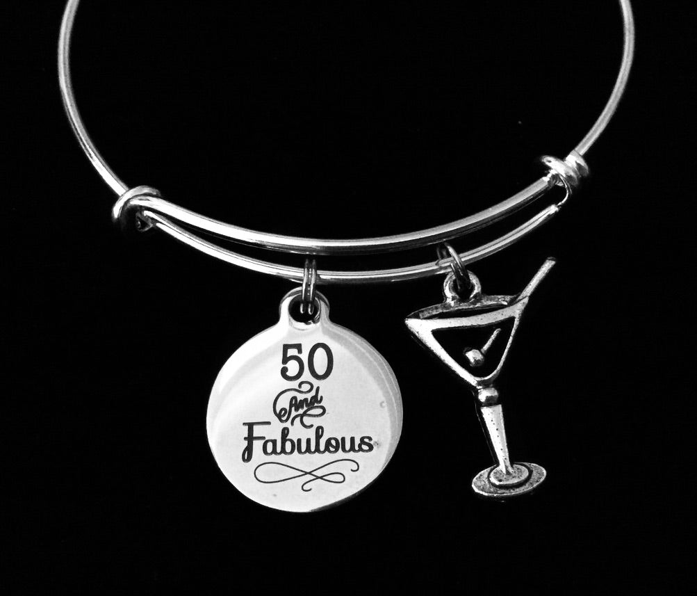 50th Birthday gift for Best Friend Martini