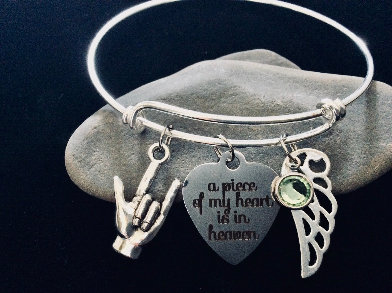  A Piece of My Heart is in Heaven Jewelry 
