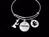 Confirmation Charm Bracelet Girl Confirmation Jewelry Adjustable Expandable Silver Bangle Confirmation Gift