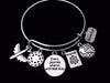 Traveler Jewelry Expandable Charm Bracelet Every Journey Starts with One Step Silver Adjustable Bangle One Size Fits All Gift