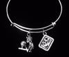 Tarot Card Fortune Teller Expandable Charm Bracelet Adjustable Bangle