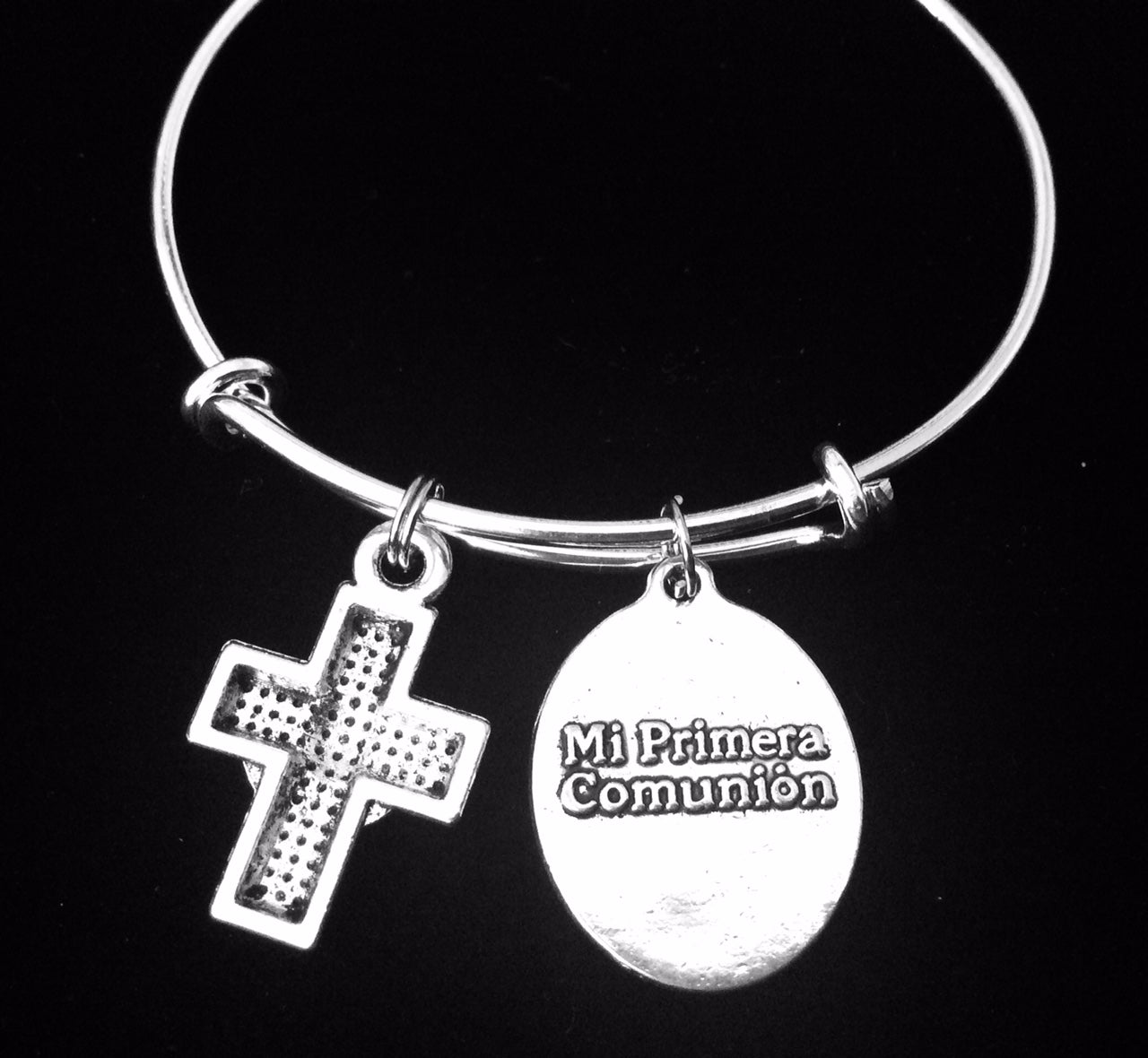 Mi Primera Comunion Girls First Communion Gift Expandable Charm Bracelets One Size Fits All