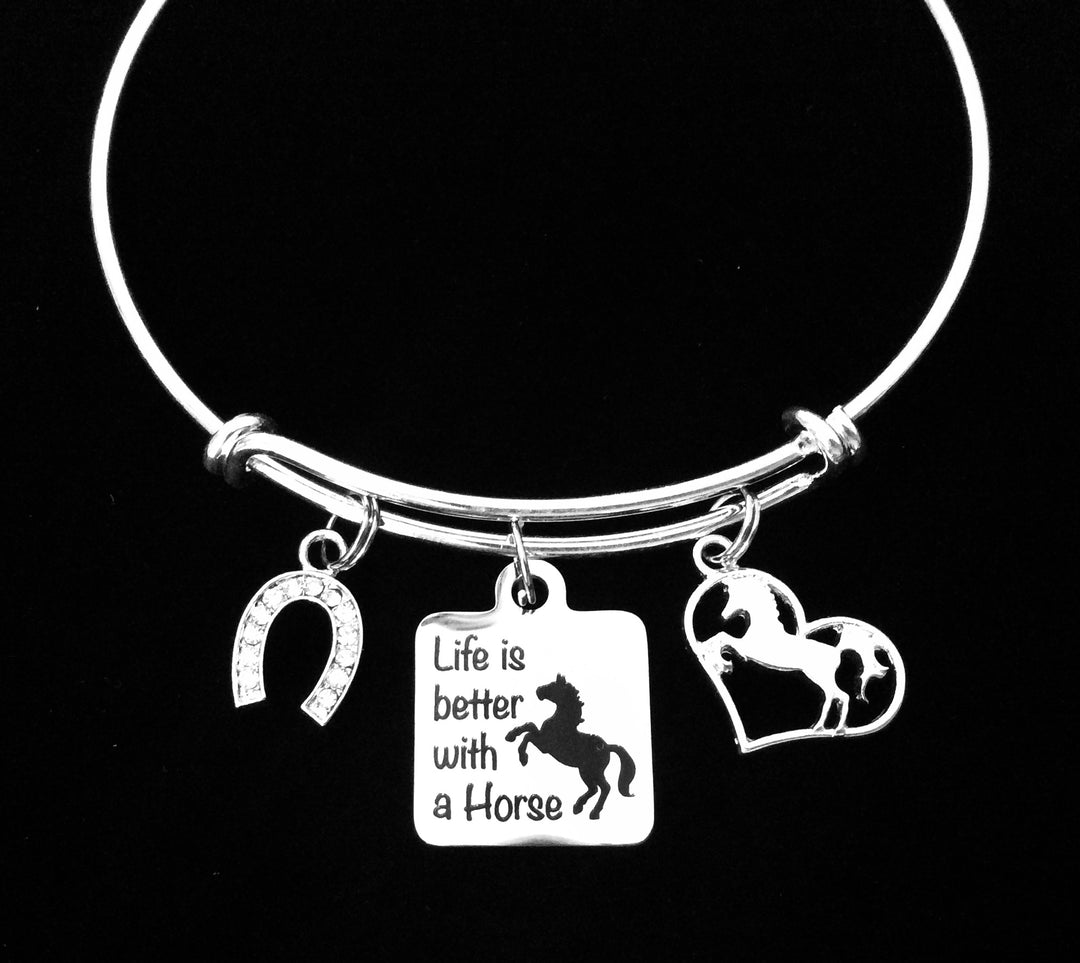 Life is Better With A Horse Jewelry