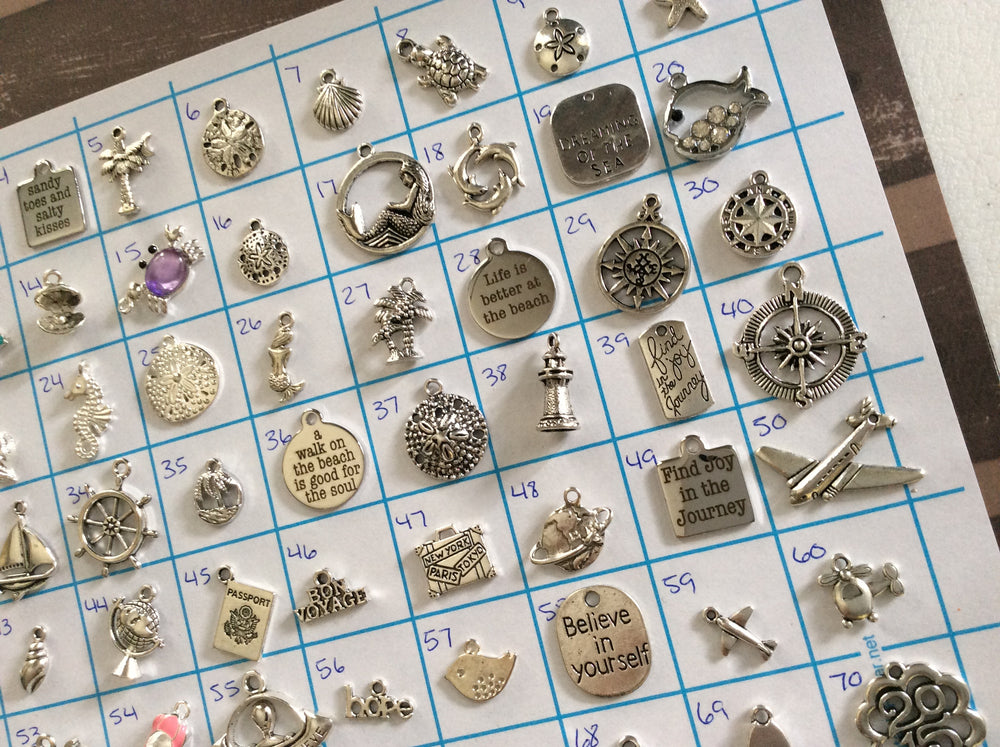 Add A Charm Listing for Jules Obsession Expandable Bracelets NAUTICAL TRAVEL GRADUATION Charms