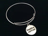 Republican and Proud Stainless Steel Expandable Charm Bracelet Handmade in USA Election Wire Bangle Gift Trendy Stacking