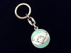 Love Loyalty Friendship Irish Claddagh Key Chain Medal Silver Key Ring Gift Inspirational