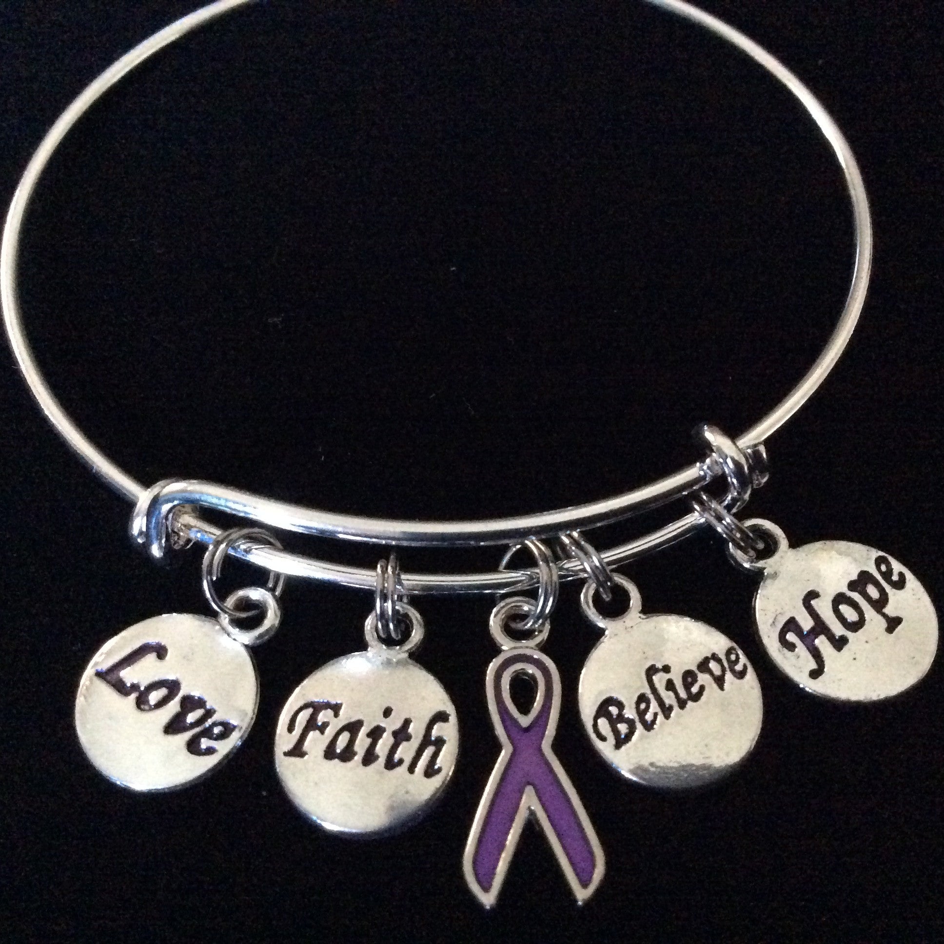 Awareness Bracelets - Lupus and Breast Cancer