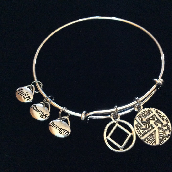 Narcotics Anonymous Recovery Bracelet