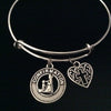 Confirmation Filigree Heart Cross Expandable Charm Bracelet Inspirational Jewelry Adjustable Wire Bangle