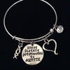XOXO Great Sisters get Promoted to Auntie Expandable Charm Bracelet Adjustable Bangle Gift