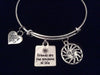 Friends are the Sunshine of Life Expandable Silver Charm Bracelet Adjustable Bangle Trendy BFF Gift