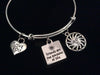 BFF Best Friends are the Sunshine of Life Expandable Silver Charm Bracelet Adjustable Bangle Trendy Gift