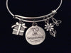 70 and Sensational 70th Seventy Birthday Expandable Charm Bracelet Silver Adjustable Bangle Gift