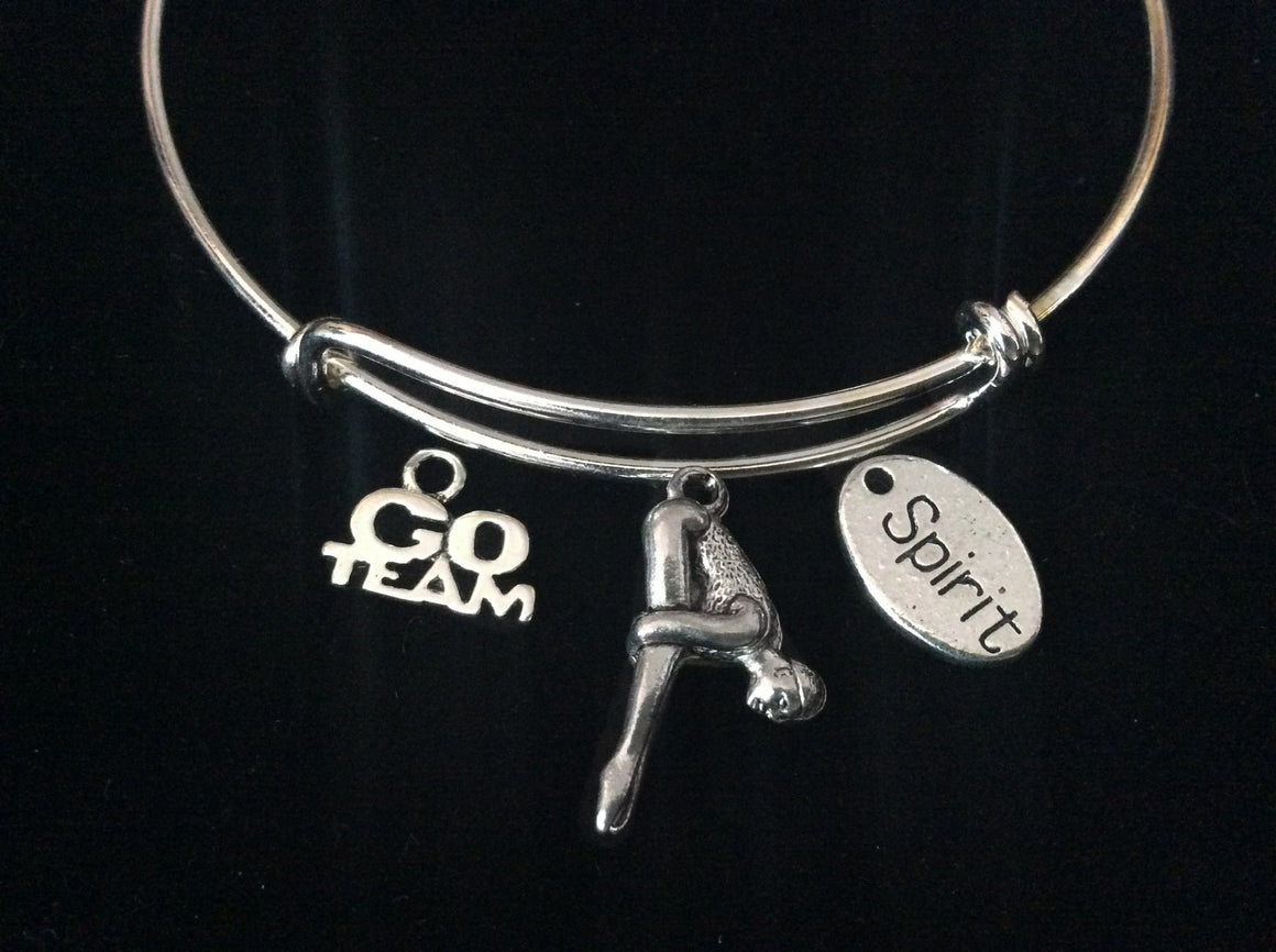 Diver Swimmer Spirit Expandable Charm Bracelet Adjustable Silver Wire Bangle Skin Team Sports Gift Trendy