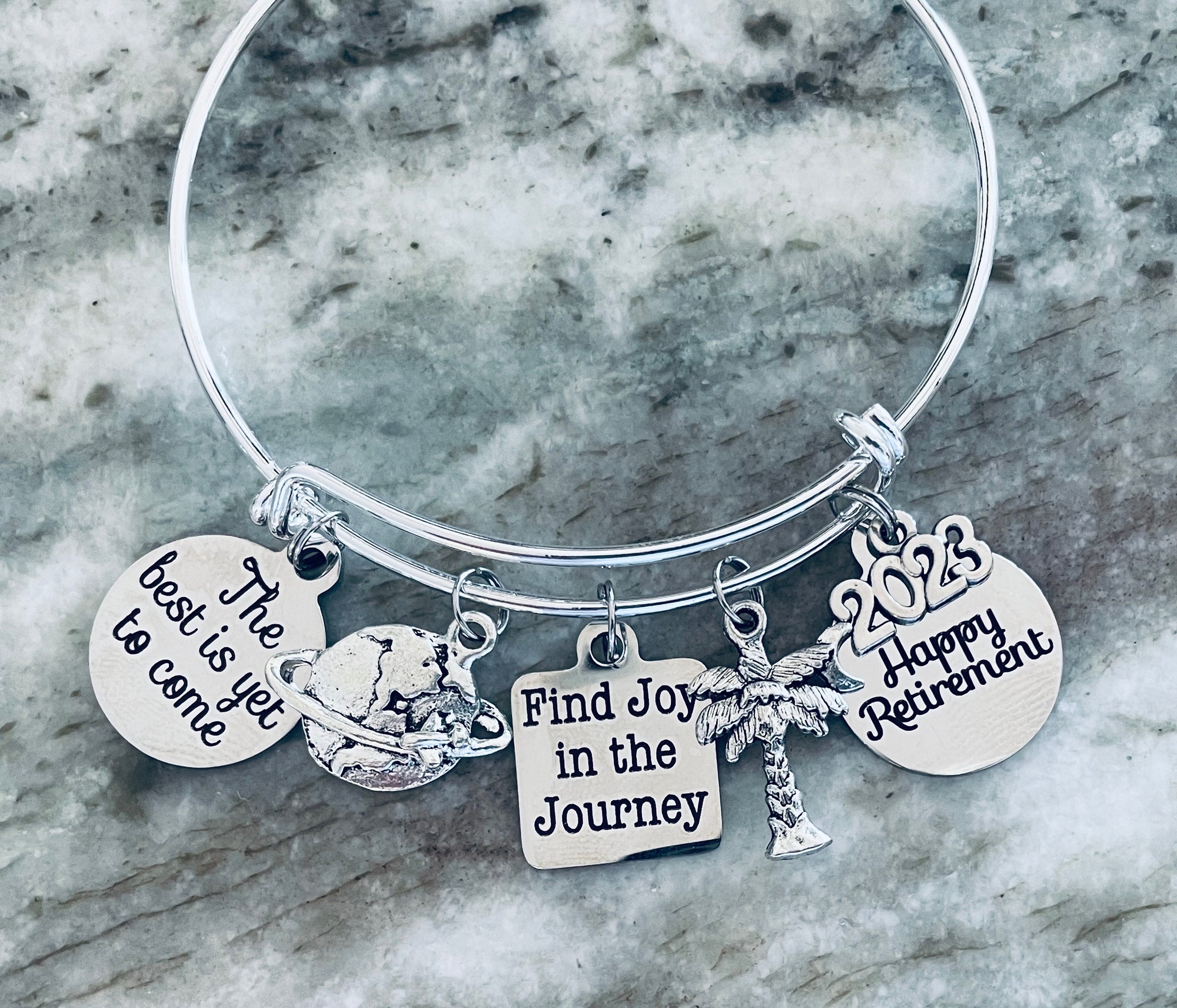 Retirement Bracelet for coworker