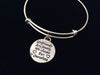 Girlfriends are family we Choose Ourselves Bracelet Adjustable Expandable Silver Plated Bangle Charm Trendy