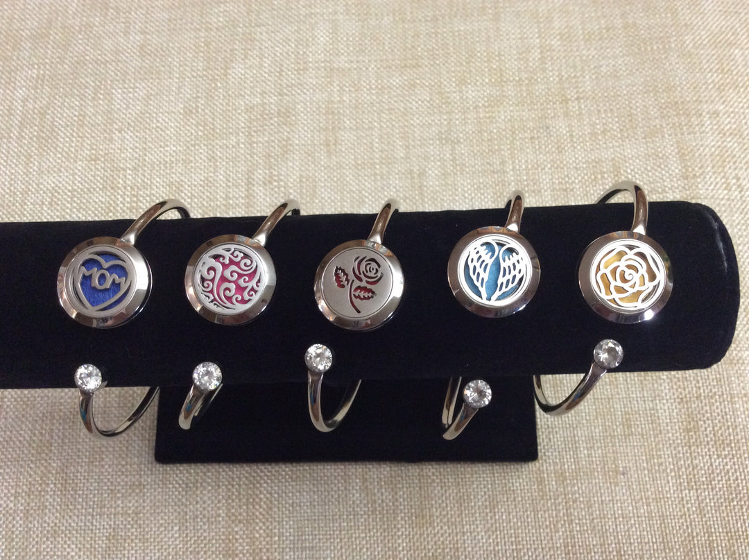 Aromatherapy Jewelry Essential Oil locket Diffuser Bracelet 
