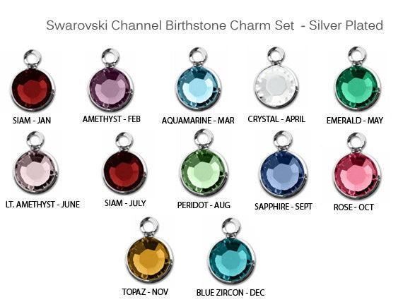 Add a Birthstone Charm Listing for Jules Obsession Expandable Bracelets