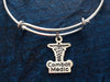 Combat Medic Expandable Silver Wire Bracelet