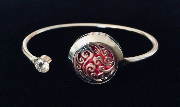 Aromatherapy Jewelry Essential Oil locket Diffuser Bracelet Stainless Steel Locket Flexible