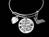 Yorkshire Terrier Yorkie Maltese Shih Tzu Toy Dog Memorial Jewelry No Longer By My Side but Forever in My Heart Adjustable Bracelet Silver Expandable Charm Bangle Animal Lover One Size Fits All Gift Paw Print