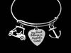 My Heart Belongs In Nugent's Canal Expandable Silver Charm Bracelet Adjustable Bangle One Size Fits All Gift Jewelry Lake Life Golf Cart Nautical Boat Anchor Port Clinton Ohio