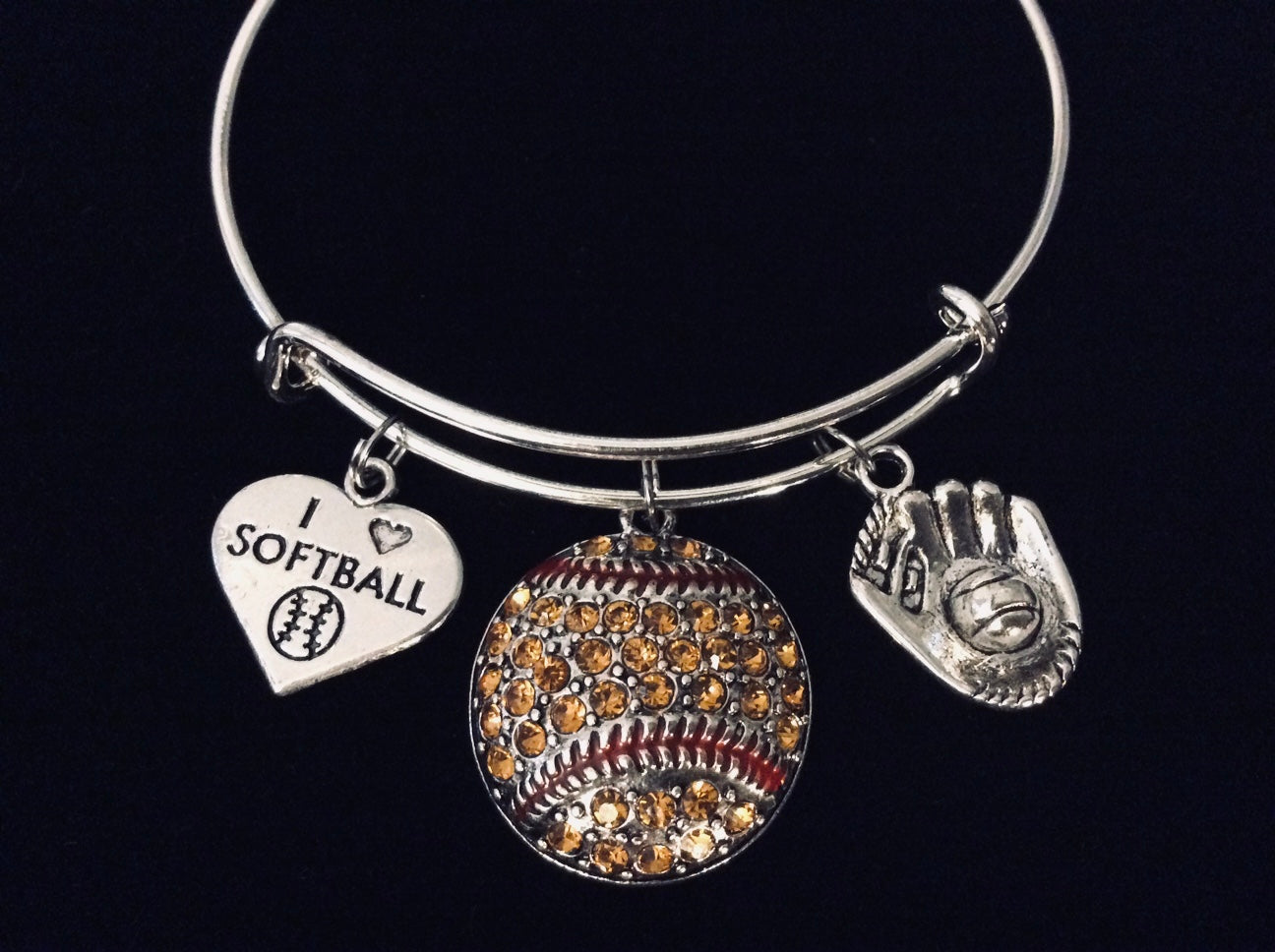 Softball 2025 pandora charm