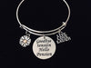 Goodbye Tension Hello Pension Retirement Expandable Charm Bracelet Adjustable Bangle One Size Fits All Gift Live Love Laugh Happy Retirement Jewelry Daisy