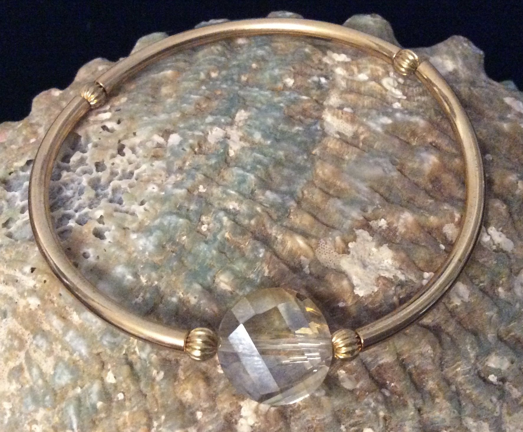 Gold Stretch Bracelet