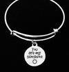 You are My Sunshine Jewelry Silver Expandable Charm Bracelet Adjustable Bangle One Size Fits All Gift