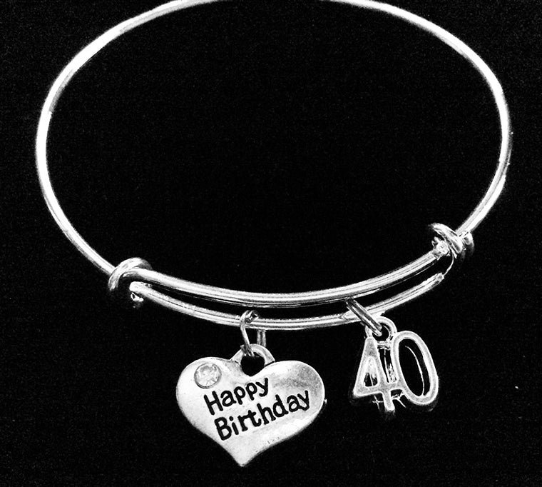 Buy 40th Birthday Gifts for Women, Sterling Silver Bracelet, 40th Gift Best  Friend, Sister Mum Milestone Jewelry, Minimalist Branded Custom Idea Online  in India - Etsy
