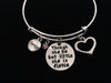Though She Be But Little She is Fierce Jewelry Adjustable Charm Bracelet Courage Expandable Silver Wire Bangle Gift Trendy
