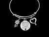 Best Friends Forever Adjustable Bracelet Expandable Charm Bracelet Silver Bangle Trendy Gift