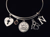 A Family's Love is Forever Expandable Charm Bracelet Silver Adjustable Bangle Trendy Gift Angel Cross Custom Options Available