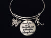 The World's Best Goddaughter Belongs to Me Adjustable Bracelet Expandable Silver Charm Bangle Butterfly Initial Charm One Size Fits All