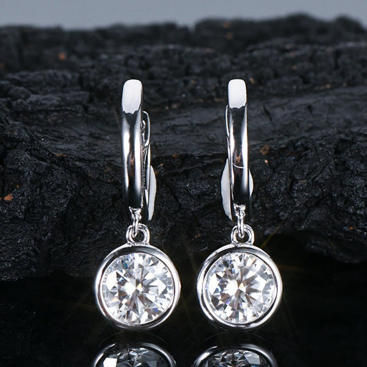 Simple Moissanite Earrings