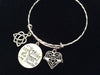 Celtic Heart Every Love Story is Beautiful But Ours is my Favorite Bracelet Adjustable Expandable Silver Plated Bangle Charm Trendy